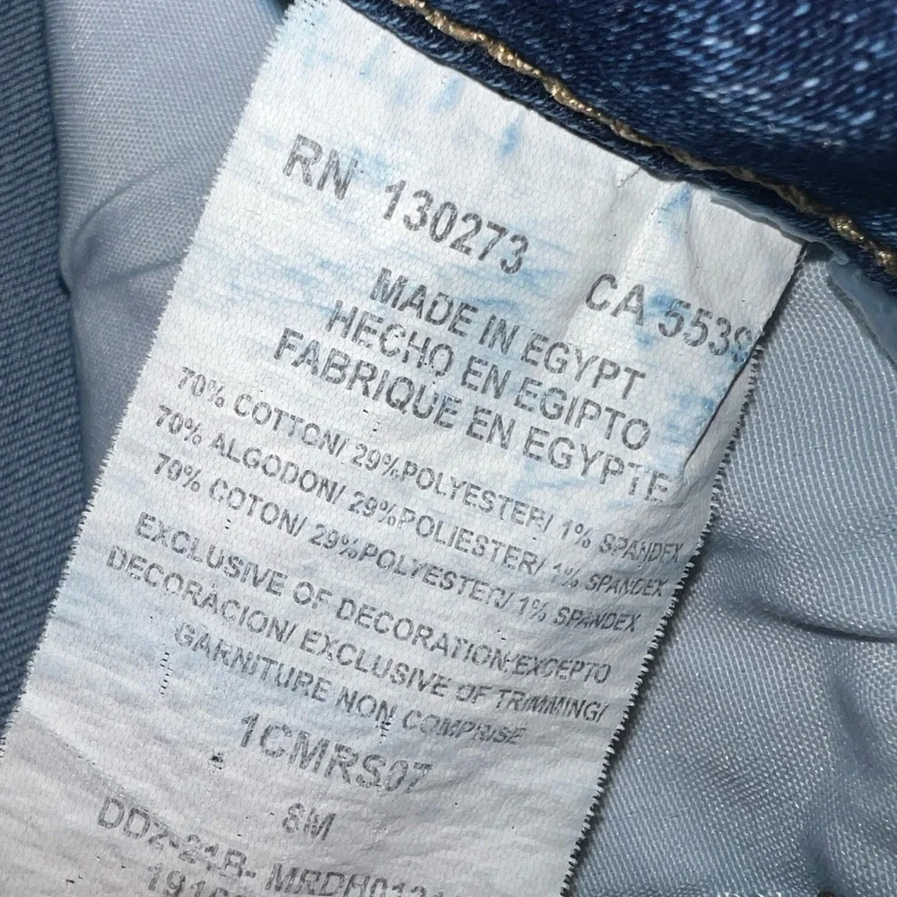 Mid Rise Denim Shorts